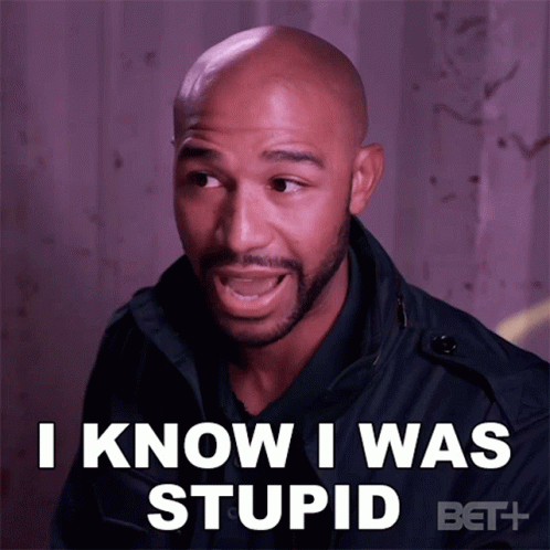 I Know I Was Stupid Andrew GIF - I Know I Was Stupid Andrew Ruthless GIFs