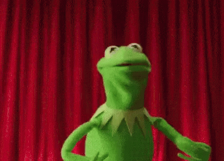 Aaahhhh GIF - Kermit Frog Panic GIFs