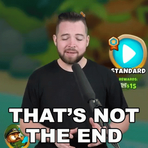 Thats Not The End Bricky GIF - Thats Not The End Bricky Not The End Of The World GIFs