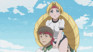 a girl with blonde hair and blue eyes has a headband around her head