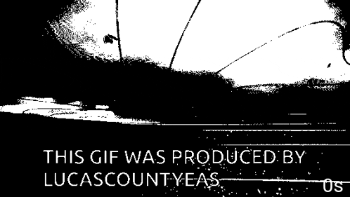 a black and white image that says this gif was produced by lucascountyyears