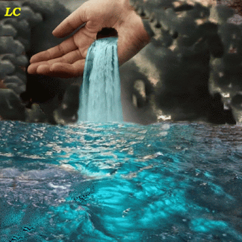 Brio Hand GIF - Brio Hand Waterfall GIFs