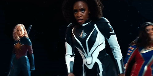 The Marvels Teamup GIF - The Marvels Teamup Iman Vellani GIFs