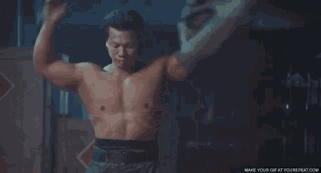 Bolo Yeung Concentrating GIF - Bolo Yeung Concentrating Art Martial GIFs