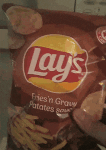 Lays Fries N Gravy GIF - Lays Fries N Gravy Potato Chips GIFs