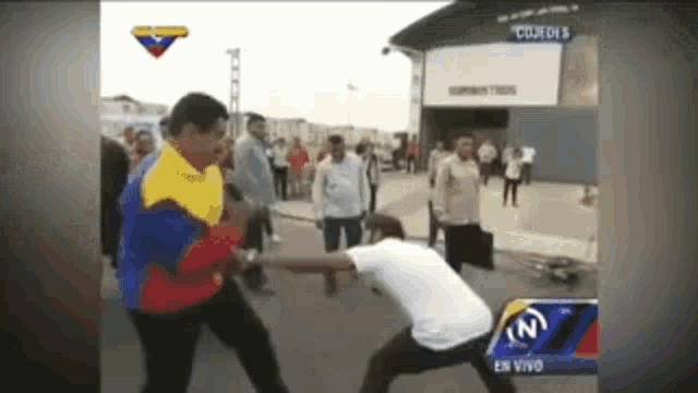 Maduro Boxing Venezuela Punch GIF - Maduro Boxing Venezuela Punch Spar GIFs