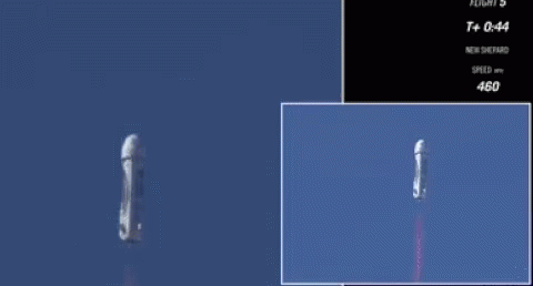 New Shepard Blast Off GIF - New Shepard Blast Off GIFs