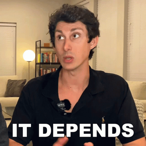 It Depends Maclen Stanley GIF - It Depends Maclen Stanley The Law Says What GIFs