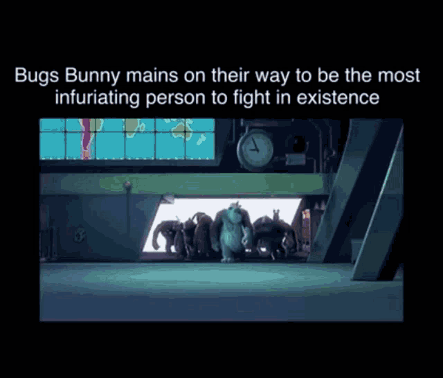bugs bunny is the most infuriating person in existence