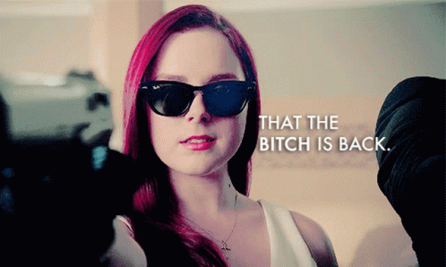 That Bitch Is Back Madison Davenport GIF - That Bitch Is Back Madison Davenport Kate Fuller GIFs