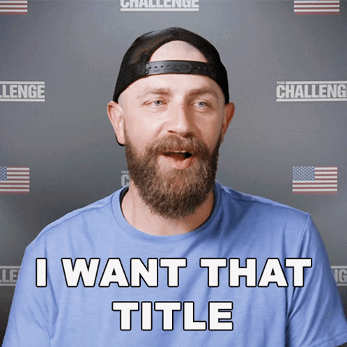 I Want That Title Ben GIF - I Want That Title Ben The Challenge World Championship GIFs