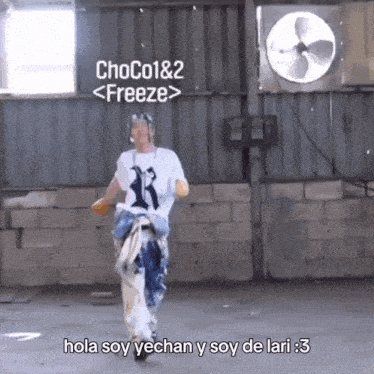 a man in a white shirt with the number 11 on it is standing in a warehouse