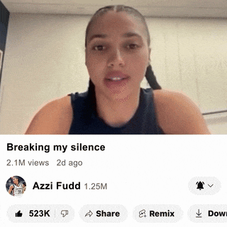 a picture of a woman with the caption breaking my silence .