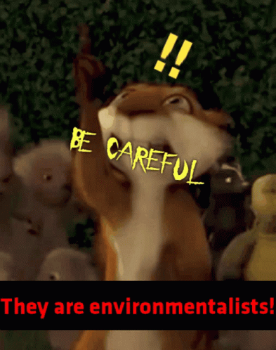 Be Careful They Are Environmentalists GIF - Be Careful They Are Environmentalists Greta Thunberg GIFs