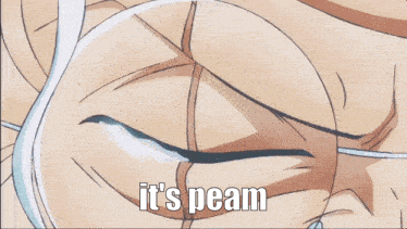 a man with white hair and glasses covering his nose with his hand and the words it 's peam written below him