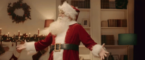 Santa Clause Christmas GIF - Santa Clause Christmas Laughing GIFs
