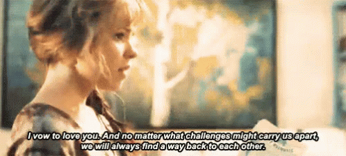 Challenges Might Carry Us Apart GIF - Rachelmc Adams The Vow GIFs