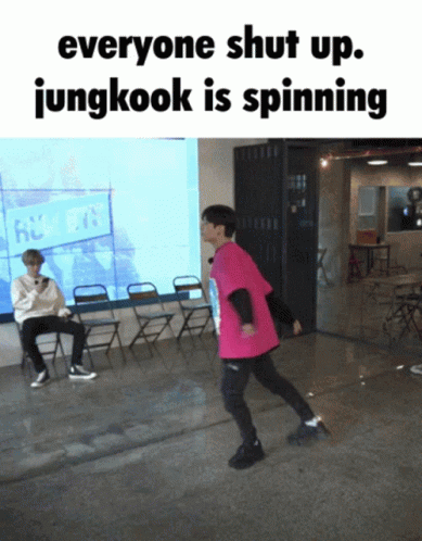 Jungkook Spin GIF - Jungkook Spin Spinning GIFs