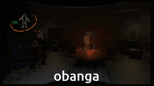 a screenshot of a video game with the word obanga on the bottom