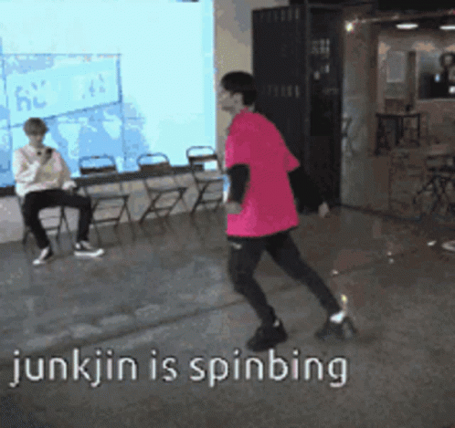 Jungkook Spinning Jungkook Spins GIF - Jungkook Spinning Jungkook Spins Funny GIFs