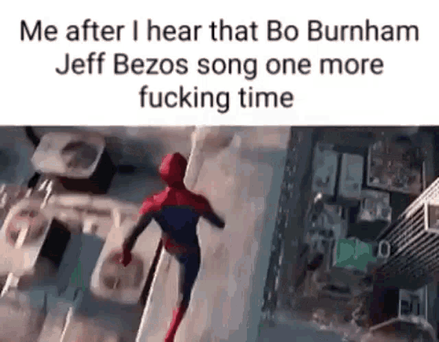 Bo Burnham Jeff Bezos GIF - Bo Burnham Jeff Bezos Spiderman GIFs