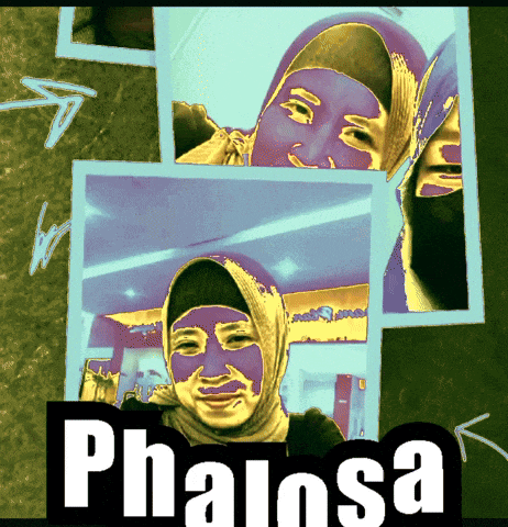 a picture of a woman with a purple face and the name phaisa