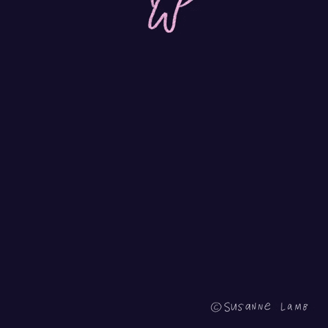 a poster that says all right good night with a sleeping bear and stars