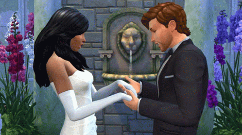 Kiss Sims GIF - Kiss Sims The Sims GIFs