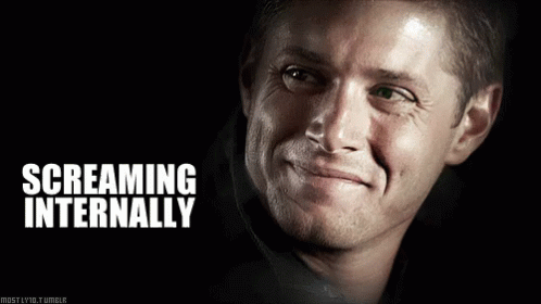 Supernatural Dean GIF - Supernatural Dean Screaming Internally GIFs