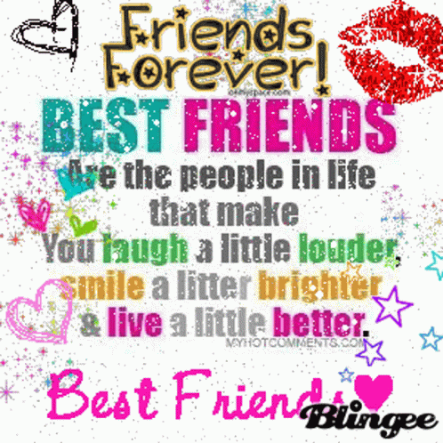 Friends Forever Best Friend GIF - Friends Forever Best Friend Friendship GIFs