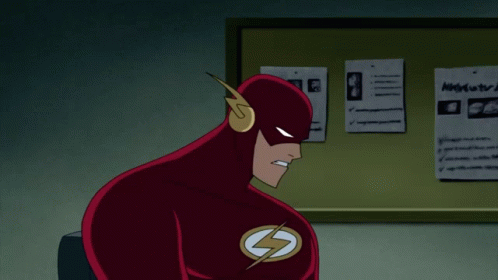 The Flash Justice League Unlimited GIF - The Flash Justice League Unlimited Flash Jlu GIFs