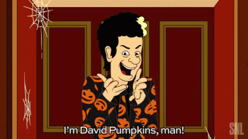 David Pumpkins Tom Hanks GIF - David Pumpkins Tom Hanks Snl GIFs