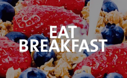 Eat Breakfast Breakast GIF - Eat Breakfast Breakast Healthy Breakfast GIFs