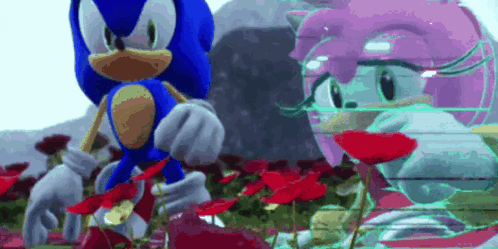 Sonic Sonic Frontiers GIF - Sonic Sonic Frontiers Amy Rose GIFs