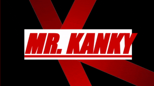 four logos for mr. kanky are displayed on a black background