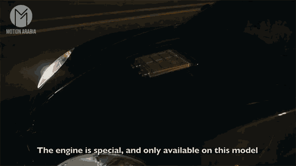 a black car with the words " this is what attracts me to it " on it