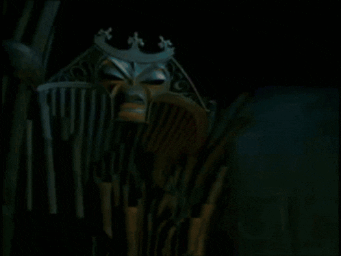 a cartoon character says bolted to the wall while smoking a cigarette