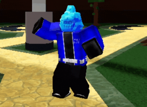 a cartoon character with the number 731 on his shirt