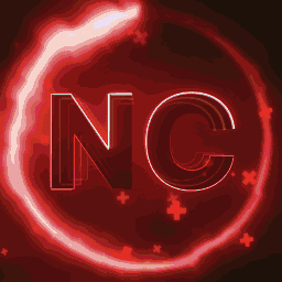 the word nc is surrounded by a circle of fire