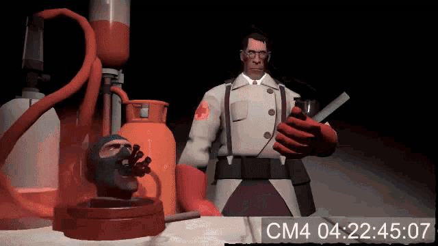 Meet The Medic Meet The Medic Outtakes GIF - Meet The Medic Meet The Medic Outtakes Tf2medic GIFs