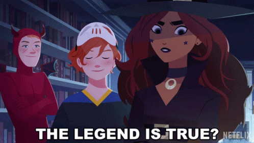 The Legend Is True Ivy GIF - The Legend Is True Ivy Abby Trott GIFs