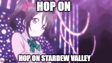 Stardew Valley Hop On GIF - Stardew Valley Stardew Hop On GIFs