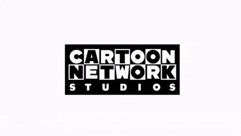 a cartoon network studios logo with a man smiling