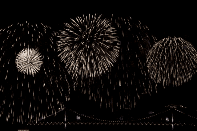 a fireworks display with the words happy birthday gina on it