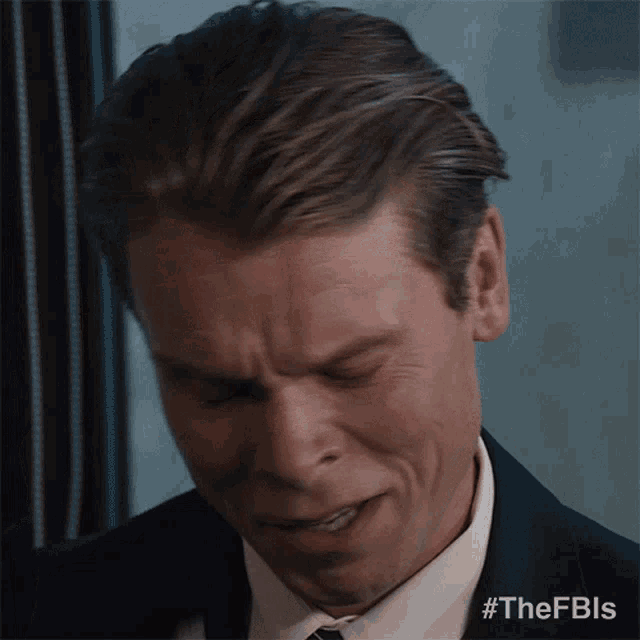 a close up of a man 's face with the hashtag #thefbls on it