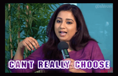 Difficult Choose GIF - Difficult Choose Shreya GIFs