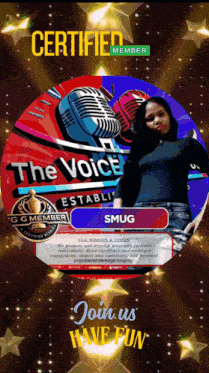 a certified member of the voice establishment is looking for a new member