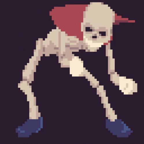 Pixel Skeleton GIF - Pixel Skeleton Spooky GIFs