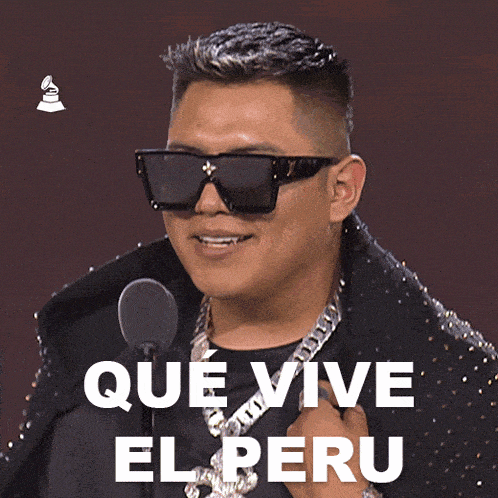 Qué Vive El Peru Latin Grammy GIF - Qué Vive El Peru Latin Grammy Vive Mi Gente Peruana GIFs