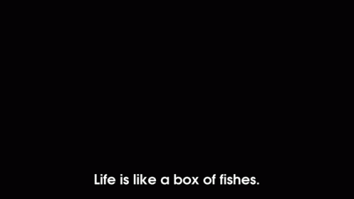 Gollum: The Lost Auditions GIF - Life Is Like A Box Of Fishes GIFs